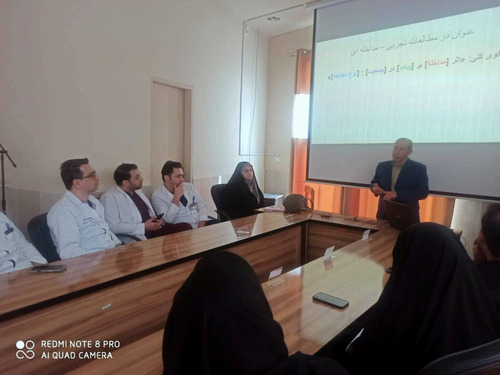 برگزاری کارگاه پژوهشی «خطاهای رایج در تحقیقات بالینی» در بیمارستان شهید جلیل